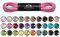 Mount Swiss lacets ronds cirés coton rose diamètre 3 mm 110 cm résistants déperlants élégants fins chaussures cuir ville bottes boots baskets homme femme durable solide imperméable