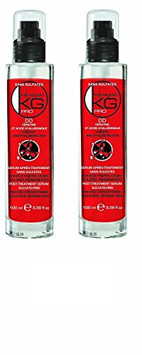 KERAGOLD PRO Sérum DD sans Sulfate à Kératine/Acide Hyaluronique - Lot de 2, 200 ml