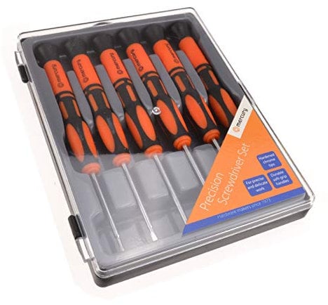 Precision Screwdriver Set for Small Screws Philips and Flat Set 6pcs