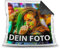 Tassendruck Foto-Kissen Selbst gestalten (40 x 40 cm) - mit Foto individuell Bedruckt/Rückseite Schwarz/Personalisierte Geschenk-Idee/Deko-Kissen/Kopf-Kissen inkl. Füllung