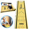 TourKing Mini Bowling Set for Kids & Adults - Compact Tabletop Bowling Game with 6 Pins & 2 Balls