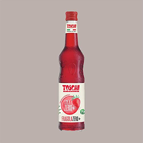 Lucgel Sciroppo al Gusto di Fragola Zero Calorie Toschi per Gelato Granita Aperitivo - 740 gr -