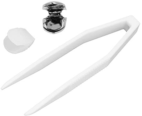 Zahnkappe Hiphop Zahn Unisex Trendy Solid 14k vergoldet klein einzeln Hip Hop Zähne Grill,Single Hip Hop False Zahn Halloween Festival Zähne Dekoration Brace Kostüm Zubehör(Silber)