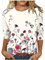 Bluse Damen Langarm Damen Tshirt elegant Sommer Shirts für Damen t Shirts XXL Damen Kurzarm t Shirt Damen Oberteile Damen Mode 2021 Sommer Bluse Damen Sommer Shirt mit Buntem Print