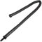 Ruilogod Aquarium flexible 5mm Stecker Dia Gummi Luft Vorhang Blaseschlauch schwarz 17.7 