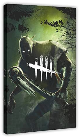 Dead by Daylight Spiel 1 Leinwand-Poster, Wandkunst, Dekoration, Druck, Bild, Gemälde für Wohnzimmer, Schlafzimmer, Dekorationsrahmen: 50 x 75 cm