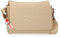 Reebok Noah Bandolera con Solapa Beige 28x18x8 cms Poliéster