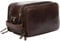 SID & VAIN Kulturtasche Herren echt Leder - Waschtasche Louis - Kulturbeutel - Leder-Waschtasche Herren und Damen braun handgefertigt