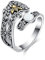 Opal Löffel Ring Sterling Silber Einstellbare Vintage Biene Ringe für Frauen Gold Bienenschmuck für Mädchen