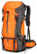 Trekkingrucksack Wanderrucksack 70L Herren Damen - Tourenrucksack mit großer Frontöffnung,Karabinerfixierung,Wasser-resistent Wanderrucksäcke Radfahren Klettern Camping Ripstop und undurchlässig
