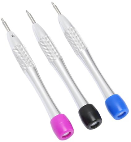 WANSUPYIN 2023 3* Uhr Bewegung Schraubendreher Kit Dreieckige Oszillierende Gewicht Rotor Schraubendreher für RLX 3235 Bewegung Reparatur Werkzeug