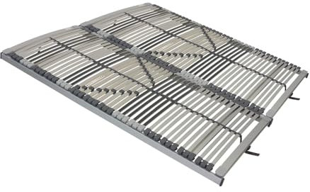 Lattenrost 160x200 cm (2er Set 80x200) - Nimbo NV - 44 Leisten - 7 Zonen - Schulterzone - Nicht Durchgehender Lattenrost