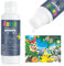 Aolso Jigsaw Puzzle Saver Glue, 240ML Puzzle Glue, Jigsaw Puzzle Glue with Sponge Head, Quick Drying Craft Puzzle Glue Sheets Puzzle Accessories for Diamonnd Painting