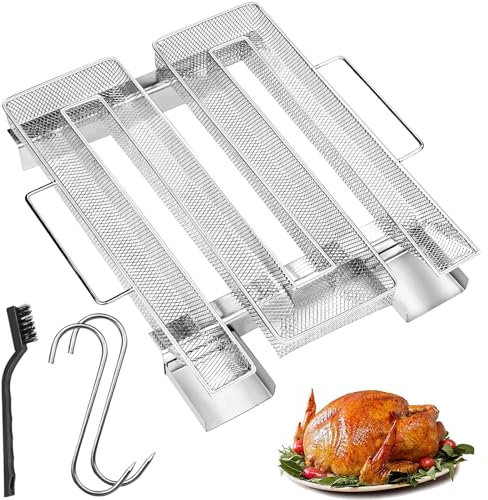 UMIWE Générateur De Fumée Froide, Serpentin Fumoir à Froid Pour Fumoir Viande et Poissons, en Acier Inoxydable Convient le Fumage à Froid Dans les Fumoirs, Barbecues, Fumeurs, Grils, Etc.