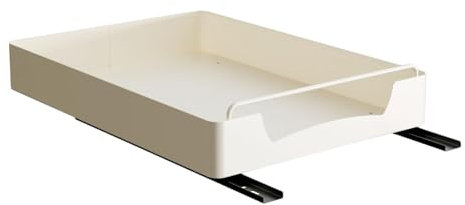 Baoblaze Ausziehbarer Schrank-Organizer, ausziehbare Schubladenorganisation, strapazierfähiges Schieberegal für unter der Spüle, 30CM