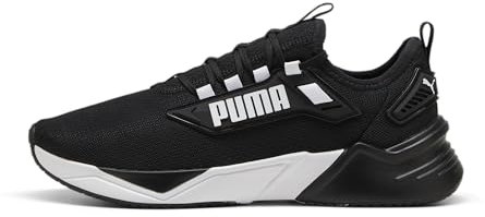 PUMA Scarpe da Running Retaliate 3 Unisex 41, Black White