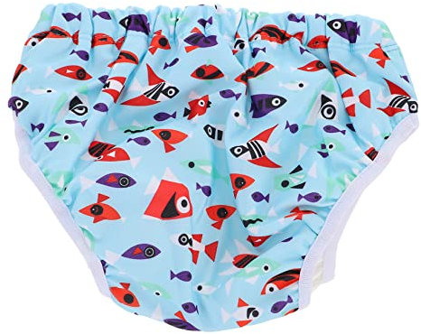 TOYANDONA 5pezzi Pannolino Da Nuoto Riutilizzabile Per Ragazzo Ragazza Costume Per Addestramento Al Vasino Lavabile e Traspirante Per Piscine e Spiagge