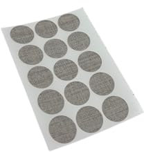 15x Selbstklebende Abdeckkappen für Schrauben, Bohrlöcher & kleine Macken - Universell einsetzbare Schraubenabdeckung (Beton-Optik, Ø 20 mm)