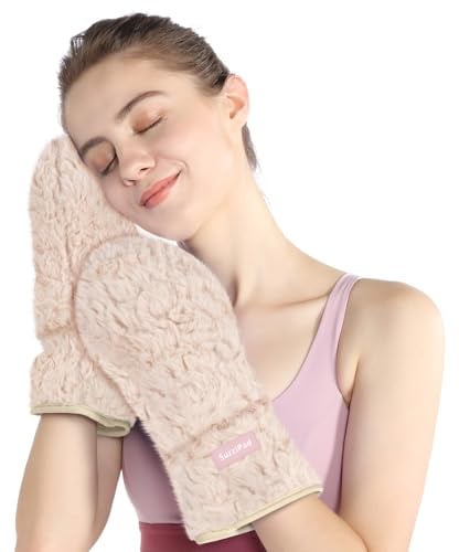 SuzziPad Heated Gloves for Women for Fatigue Soothing, Microwave Mittens for Women to Reduce Discomfort, Hand Warmer Gloves, Hand Heat Pack Microwavable, Heating Pad Microwavable for Heat Compress