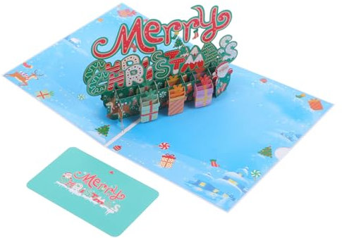 VILLFUL Weihnachtskarte Als Segenskarte Und Grußkarte Aus Papier Für Weihnachtsfeiertage Mit Weihnachtlichem Design