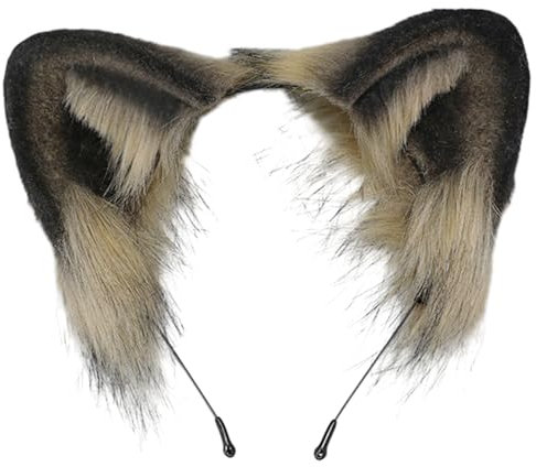 Mtucegi Ohrform Haarband Musik Festivals Anime Charakter Stirnband Erwachsene Plüsch Kopfschmuck Karneval Cosplay Requisiten Uni