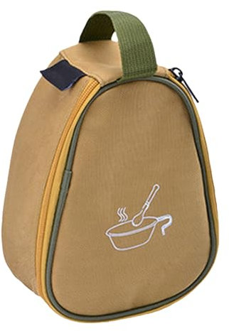 Sac de vaisselle de camping - Sac de rangement de bol, fourre-tout de camping | Organisateur de voyage en tissu d'Oxford pour activités de plein air, conteneur de rangement de table léger pour le camp