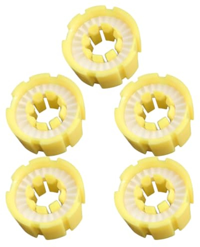 Bobbin per Giubbotto Salvataggio Autogonfiabile, 5 Pezzi | Dispositivo di Attivazione Automatica, Plastico Giallo, Accessorio per Attività Acquatiche, Surf e Nuoto