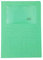 Blasetti Porte-documents avec fenêtre - SINTEX VERT CLAIR classeur de documents pour bureau, format A4, lot de 50 pièces, papier coloré 120 g, ouvert sur deux côtés
