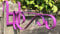 Concrete Fence Post Bracket Lilac - Fits 4 wide Posts (Please measure your fence post before ordering)