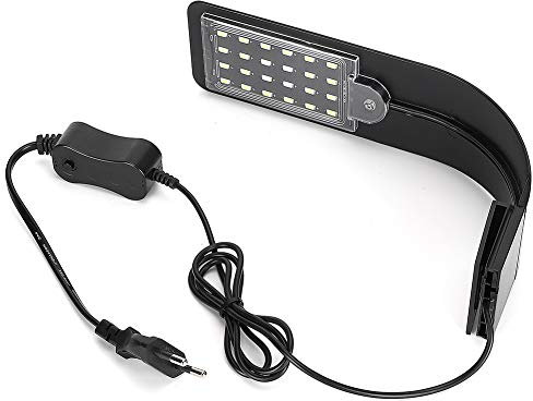 YOUTHINK Acquario Luce per Acquario Mini Led Luce Con Clip Piante Acquatiche Lampada di Illuminazione Accessorio Spina Ue 220V(X5)