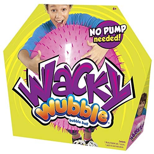 Wacky Wubble Bubble Ball, Pink, Fun Outdoor Toy For Ages 6 +
