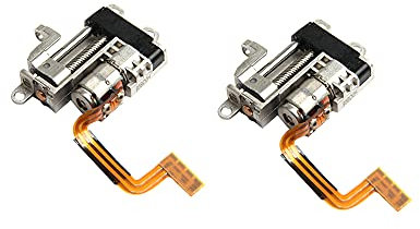 Acxico 2 Stück Mini 5 mm 2-Phasen 4-Draht 3 V 5 V Planetengetriebe Schrittmotor Linear Schraube Schieber