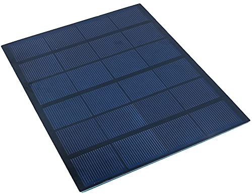 ZONADAH Kit de mini panneau solaire 3,5 W 6 V, port USB, chargeur de batterie, bricolage, projets scolaires, camping, pêche, randonnée, jardin