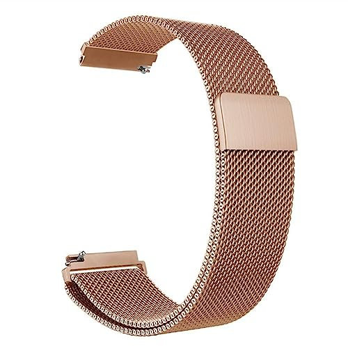 SYSMYXGS Edelstahl Mesh Uhrenarmband -18mm/20mm/22mm Milanaise Ersatz Metall Armband Edelstahlarmband mit Smartwatch Schnellverschluss Watch Uhren Ersatzband für Damen Herren Magnetverschluss