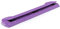 Enday Perforatrice à 3 trous violette, perforatrice portable pour classeur à 3 anneaux, capacité de 3 feuilles, plateau à frites amovible, règle de 25,4 cm pour l'école, le bureau, également