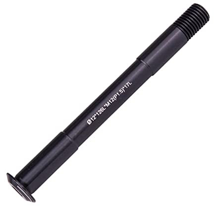 Dickly Adattatore per Spiedino per Bicicletta MTB, Adattatore per Perno Passante per Bicicletta, Adattatore per Perno Passante da 12 Mm 14 Mm 15 Mm per Mozzo, 12 mm 126 mm 1,5 mm