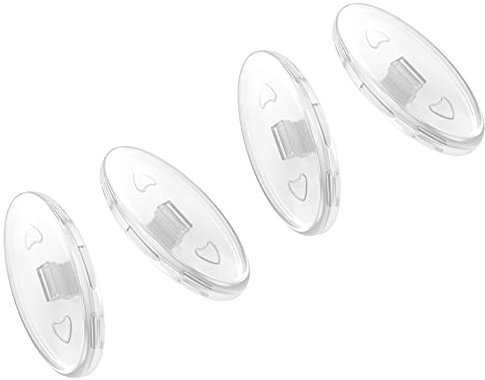 Saucer Replacement Nose Piece Pads for Oakley WireTap Sunglasses - 2 Pairs