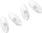 Saucer Replacement Nose Piece Pads for Oakley WireTap Sunglasses - 2 Pairs