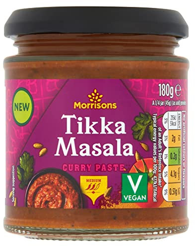 Morrisons Tikka Masala Curry Paste 180g