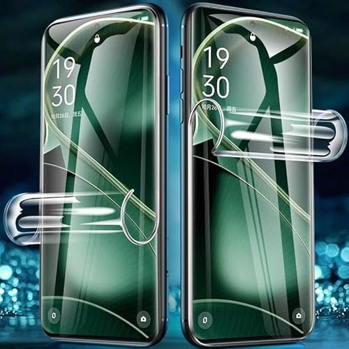 nulala 3 Piezas Protector de Pantalla de TPU para OPPO Realme X2 Pro, Alta Sensibilidad, Admite de Huella Digital, Case Friendly, Flexible Películas de Hidrogel para OPPO Realme X2 Pro