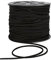 4mm Suede Cord for Jewellery Making Macrame Cord Necklace String Bracelet String Faux Leather Gift Wrapping String Necklace Making Beading Thread DIY Crafts - Discount Fabrics LTD (Black,5m)