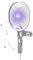 Matamoscas eléctrico con batería LED, 3 funciones, asesino de insectos, para camping, trampa para insectos, mosquitos, lámpara antimosquitos, 2800 V, tensión 40 m², rango de acción: matamoscas