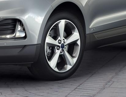 Ford Genuine Edge 19'' Alloy Wheel 5 Spoke Sparkle Silver 2016-2019 5358300