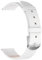 Lederarmband Kompatibel mit Withings Steel HR 36mm Armbänder Leder Ersatzarmband Verstellbare Uhrenarmband für Withings Steel HR 36mm Smartwatch, Damen Herren, Weiß