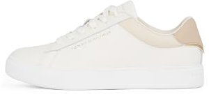 Tommy Hilfiger Runner Sneaker Mujer Essential Low Top, Beige (Sugarcane), 39