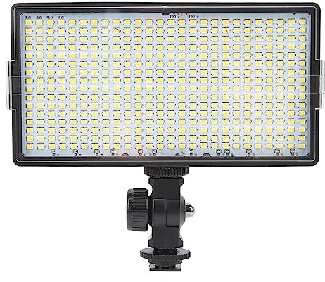 30 W LED D416 Lichtpaneel, Tragbares Kamera-Camcorder-Videolicht, LED-Foto-Fülllicht, Multi-Winkel-Einstellung, Kamera-Studio-Fülllicht für Live-Übertragung von Foto-Videos