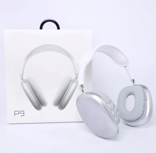 Générique P9 Wireless Bluetooth Headphones with Mic and Noise Reduction (White)