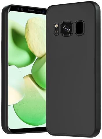 Agedate Handyhülle für Samsung Galaxy S8 Plus Hülle, Antikratzer, Anti-Schock, Anti-Rutsch Schutzhülle, Unterstützt kabelloses Laden，Anti-Fingerabdruck Fallschutz Handyhülle für S8 Plus