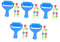 DIYEAH 5sets Paint Brush Film Transparent Paper Devil Eye Keychain Paint Brushes Handle Paint Brush Parts Nozzle Fish Tank Decorations Protector Transparent Paper Mint 8pcs*5