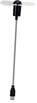 SWOOMEY 4pezzi Ventilatore Usb Silenzioso Con Collo Flessibile Fan Per Laptop Ufficio e Casa Design Facile Da Usare Per Rinfrescare Ogni Situazione